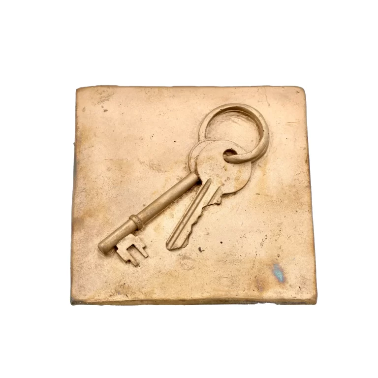 Sculpture entitled "A Home Of My Own"