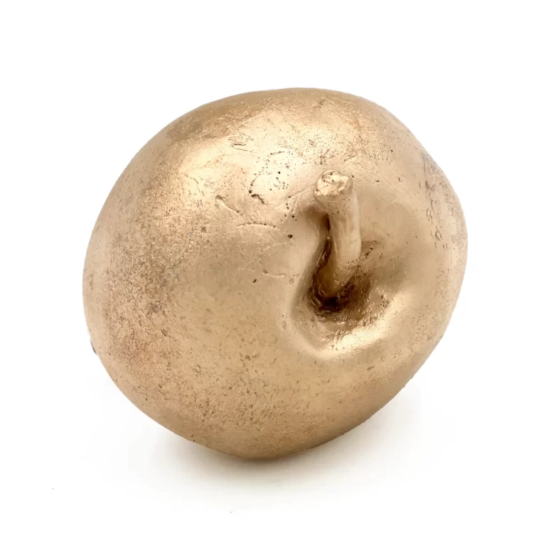 Sculpture entitled "Apple Tales"