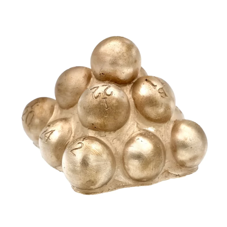 Sculpture entitled "Bingo!"