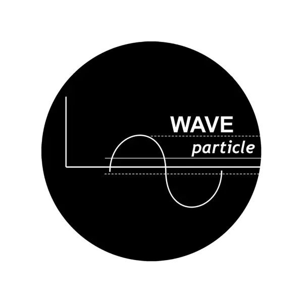 wave particle logo